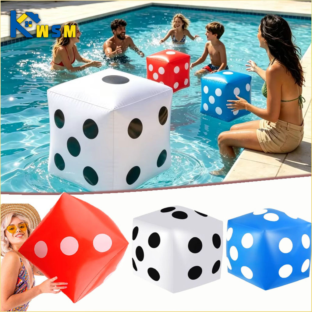 Party Games Entertainer - 1-10pcs PVC Inflatable Dice for Party