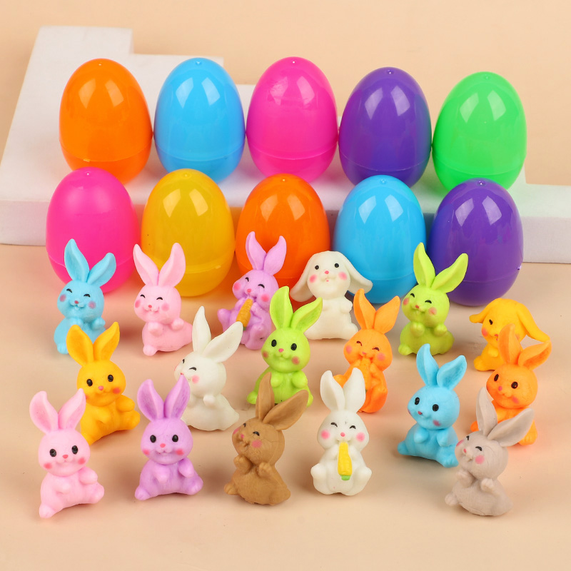 24Pcs Easter Egg With Rabbit F - Party Games Easter Egg reseña y precio