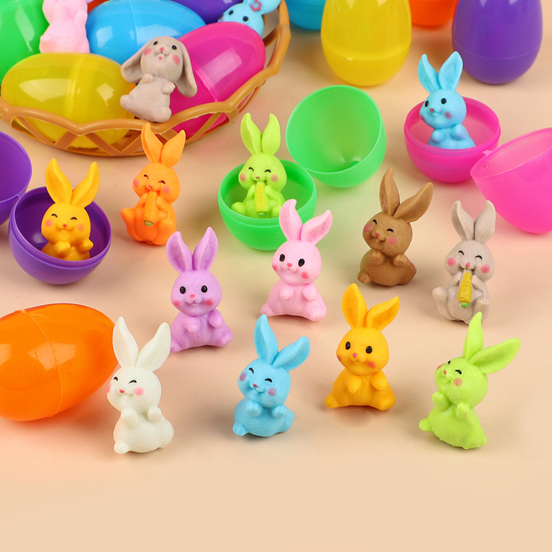 24Pcs Easter Egg With Rabbit F - Party Games Easter Egg reseña y precio