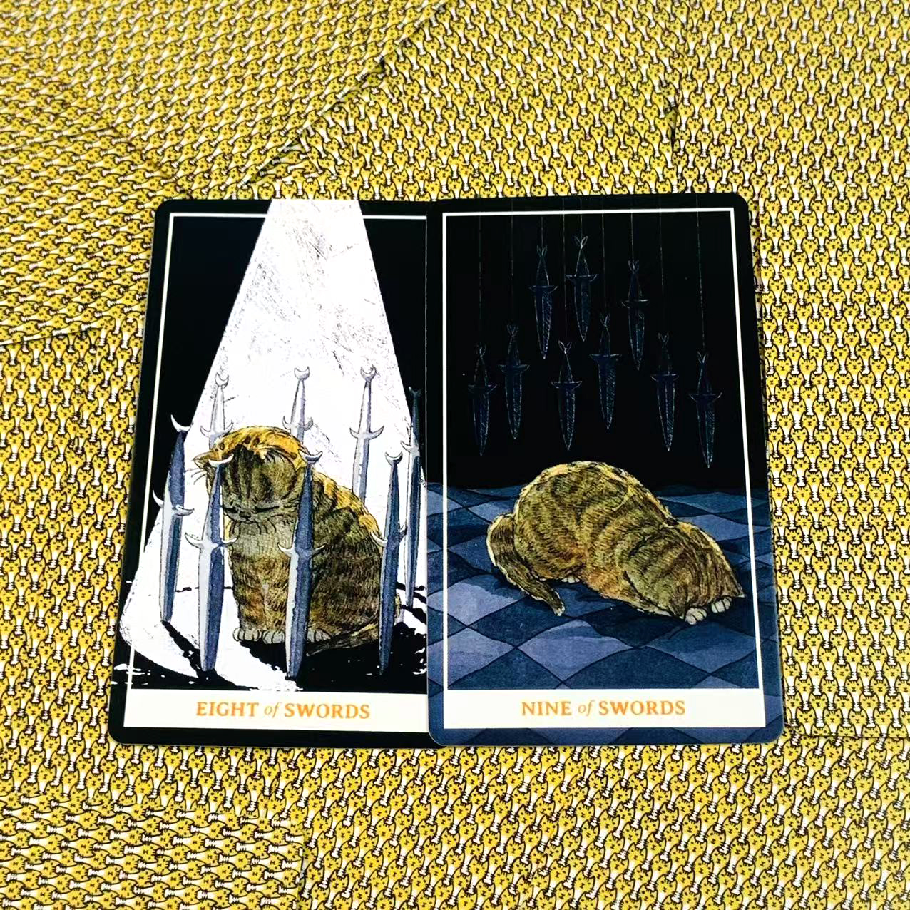 Sunny Orange Cat Tarot Deck A  - Party Games Sunny reseña y precio