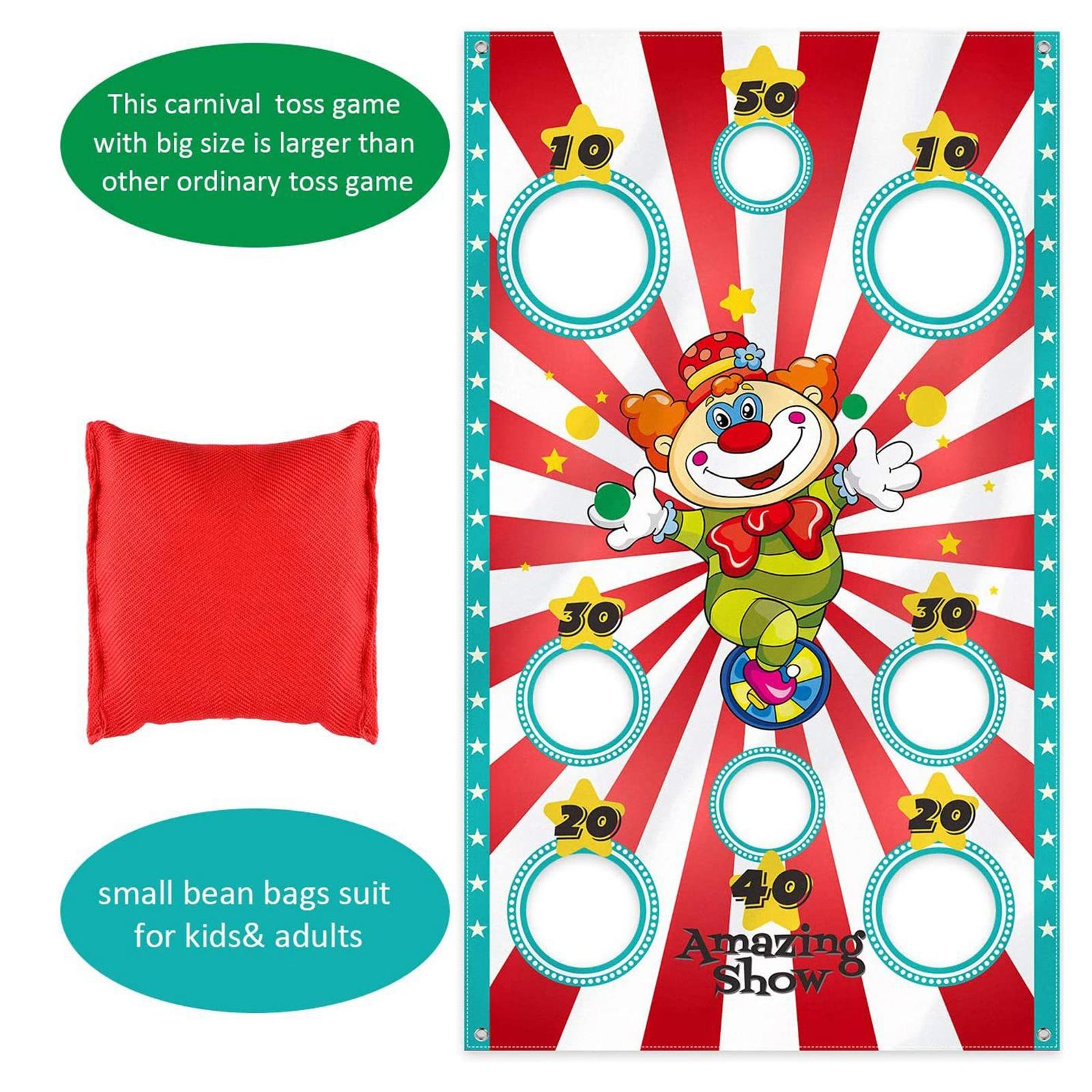 Toss Bean Bags Board Corn Hole - Party Games Baby Shower reseña y precio