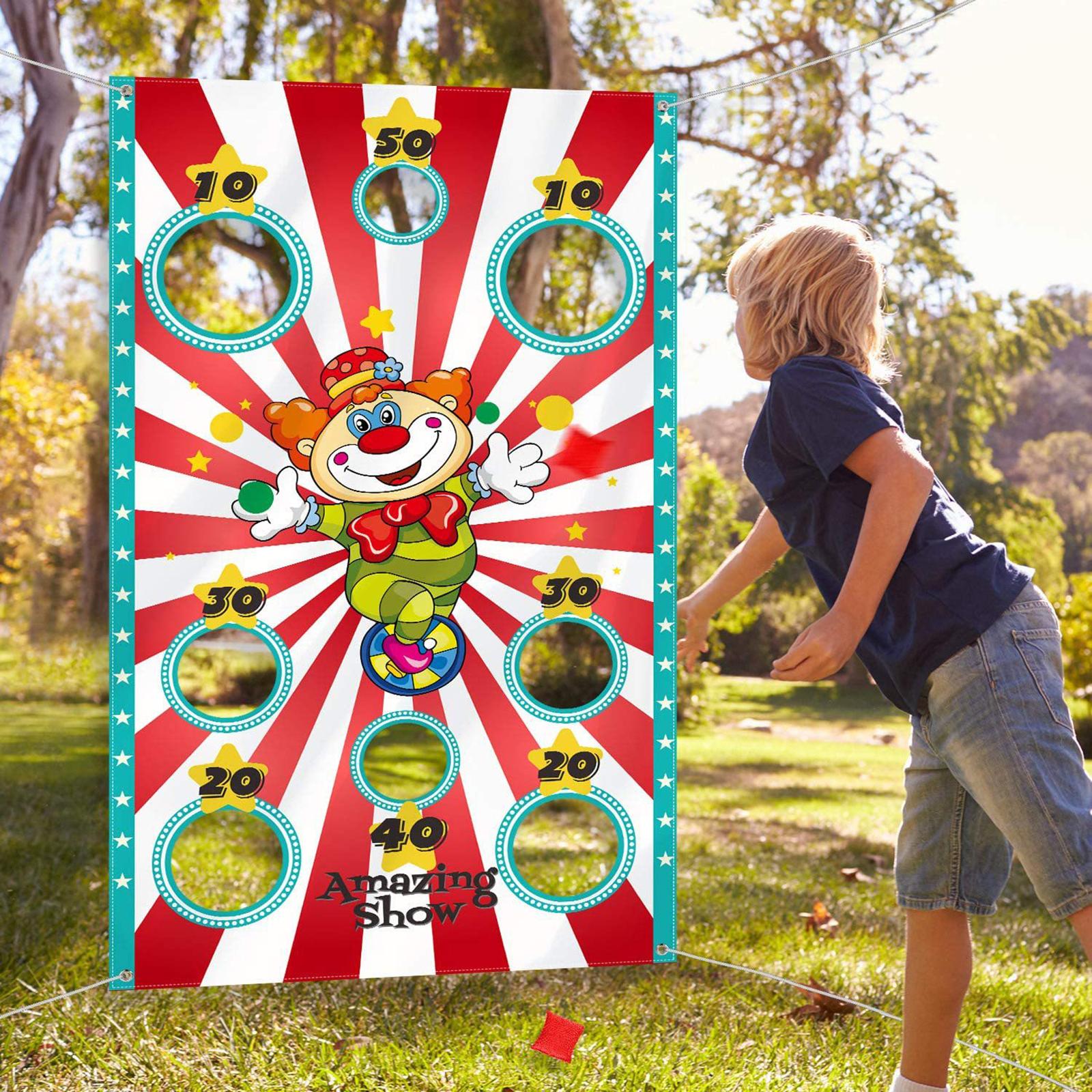 Toss Bean Bags Board Corn Hole - Party Games Baby Shower reseña y precio
