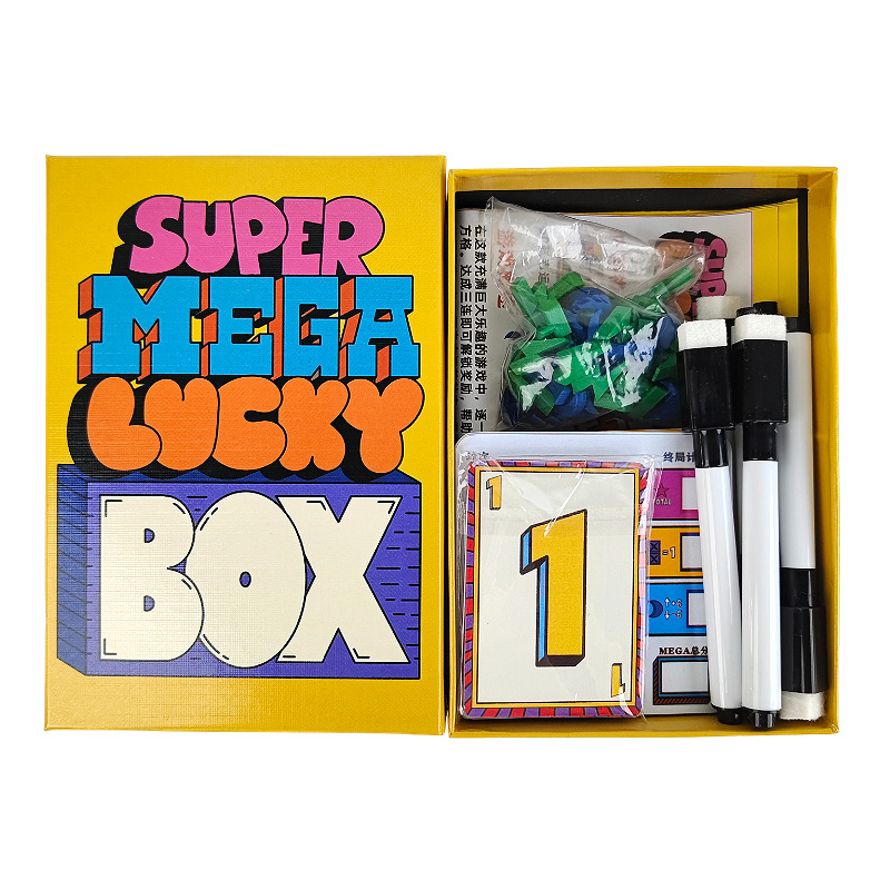 Super Mega Lucky Box Board Gam - Party Games Box reseña y precio