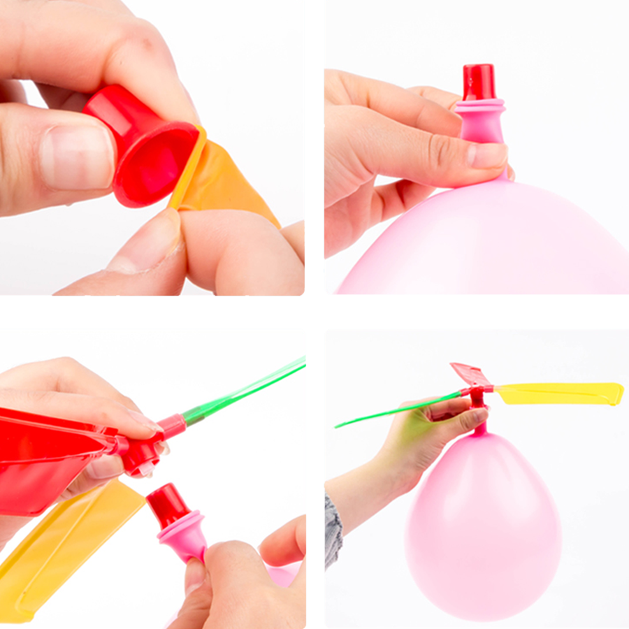 3/6/9sets Balloon Propeller He - Party Games Entertainer reseña y precio
