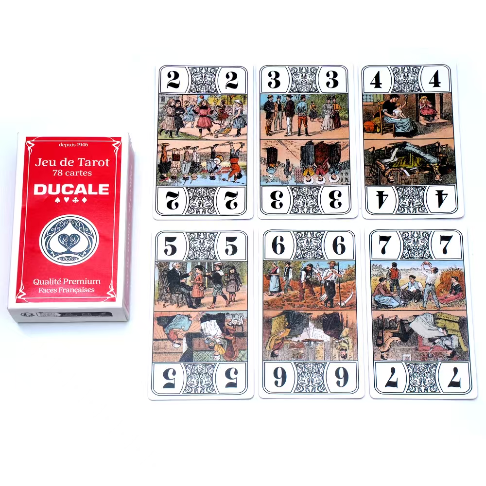 Français Jeu de Tarot 78 Cards - Party Games Entertainer reseña y precio