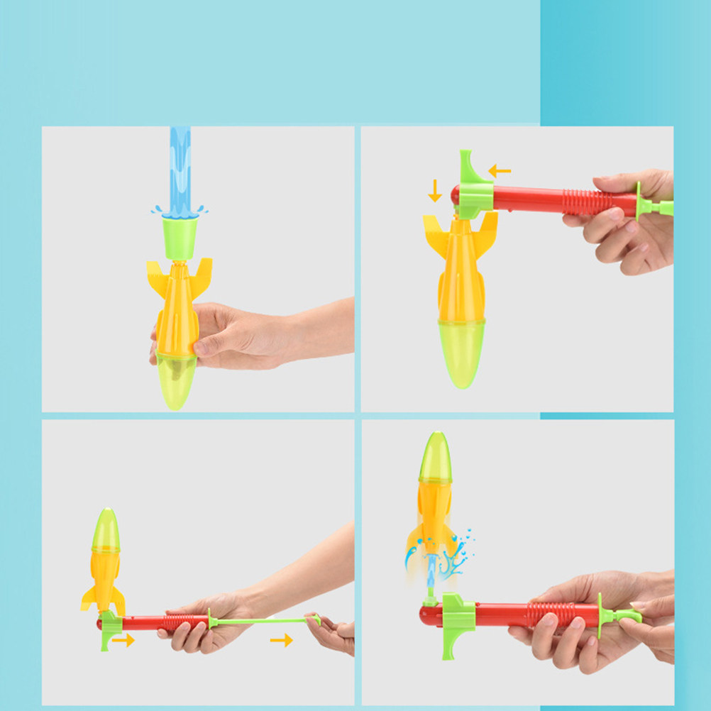 1Set Hand Pump Launcher Shoote - Party Games Easy reseña y precio