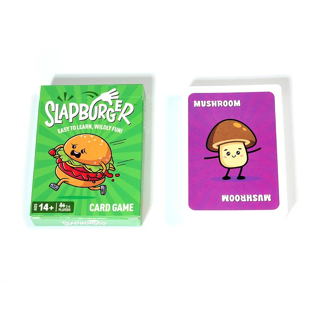 Slapburger Card Game - Fast-Pa - Play Friends Party Games reseña y precio