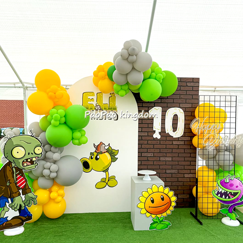 Plants Vs Zombies Balloons Car - Party Games Baby Shower reseña y precio