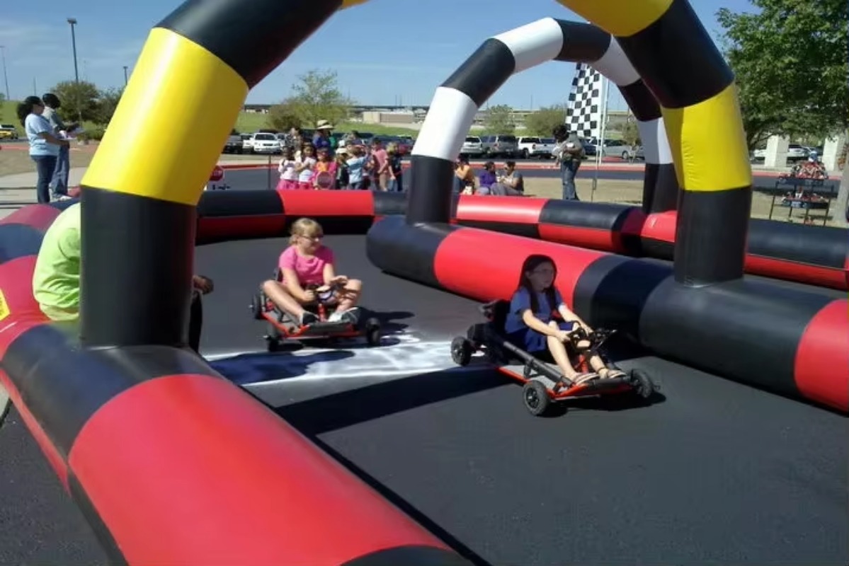 Durable Inflatable Go Kart Rac - Party Games Lab reseña y precio