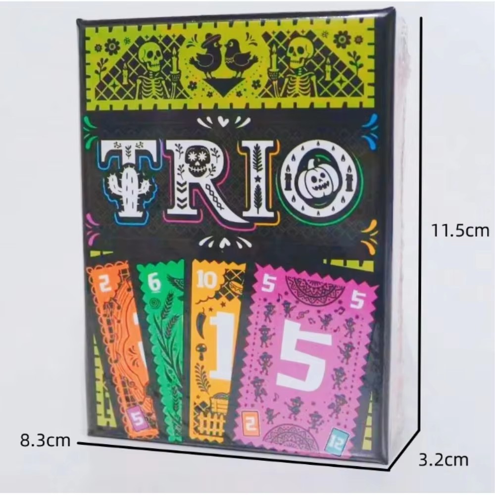 Strategic Card Board Game TRIO - Party Games Entertainer reseña y precio