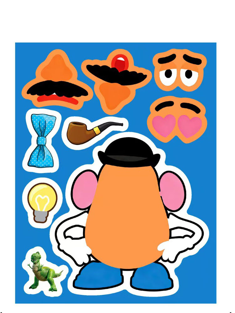 1 box of 8 sheets Make a Face  - Party Games Box reseña y precio