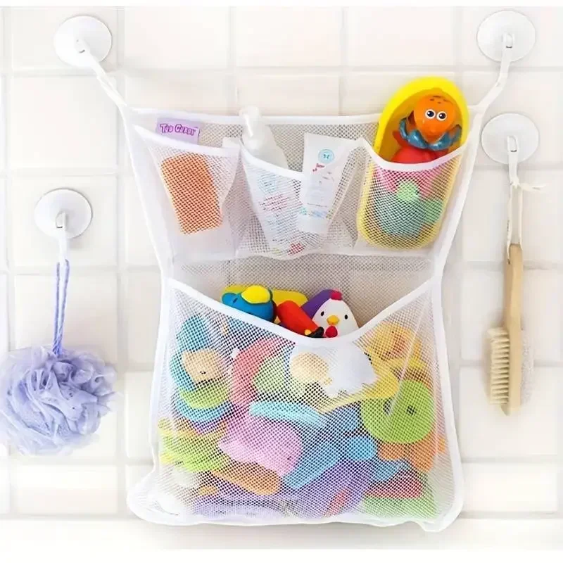 Toy Bag Net Bathroom Organizer - Party Games Baby Shower reseña y precio