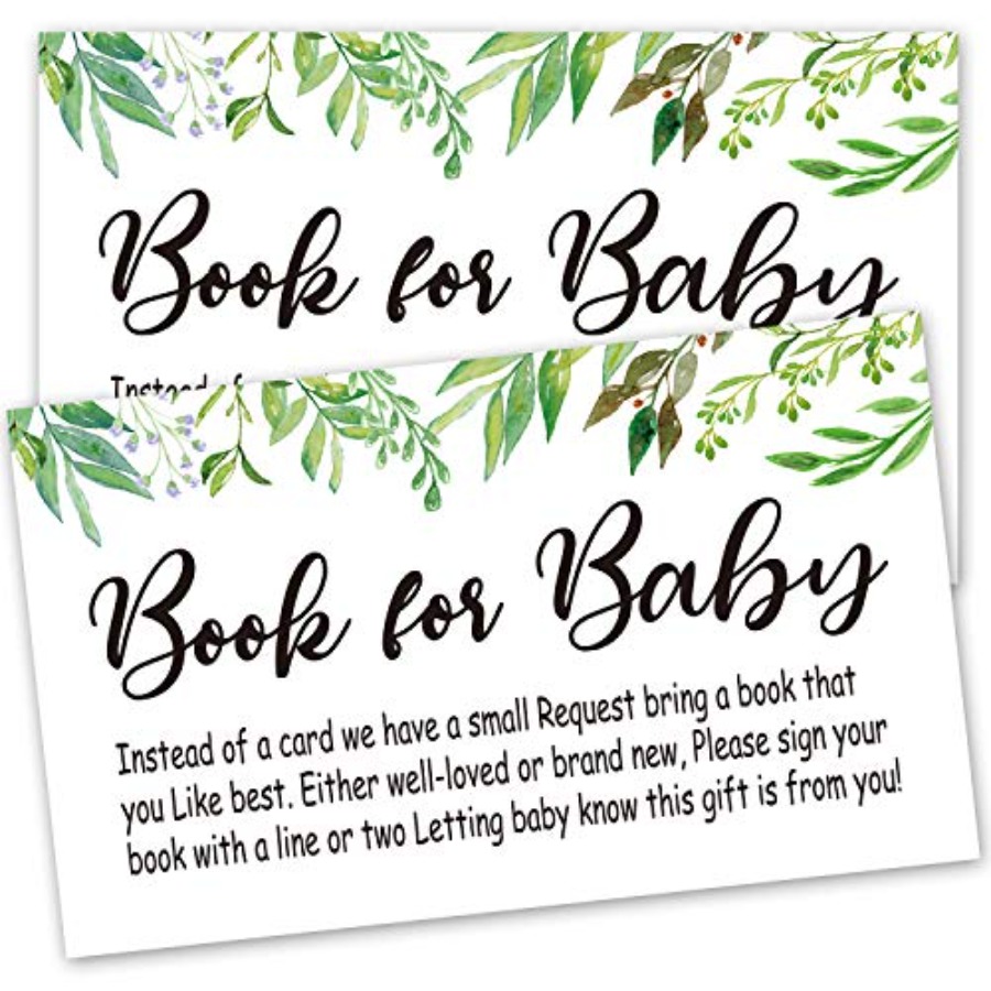 Books for Baby Shower Request  - Book Party Games reseña y precio