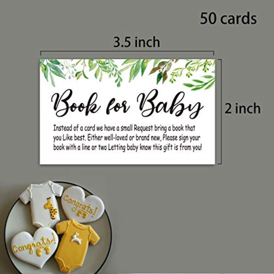 Books for Baby Shower Request  - Book Party Games reseña y precio