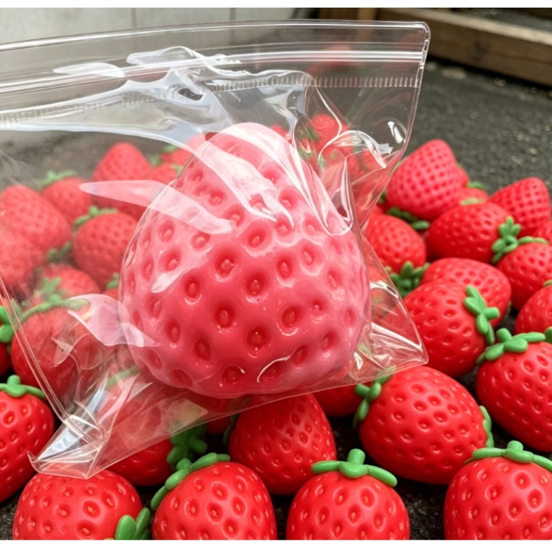 Squishy Big Strawberry Squeeze - Party Games Entertainer reseña y precio