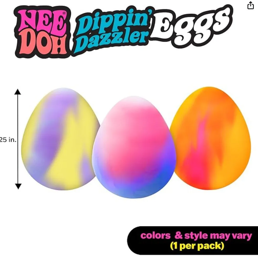 New Nee Doh Golden Egg Hunt Ga - Party Games Easter Egg reseña y precio