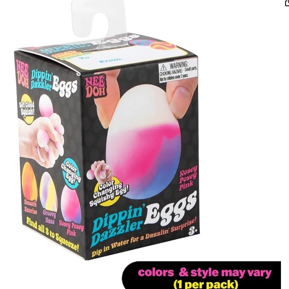 New Nee Doh Golden Egg Hunt Ga - Party Games Easter Egg reseña y precio