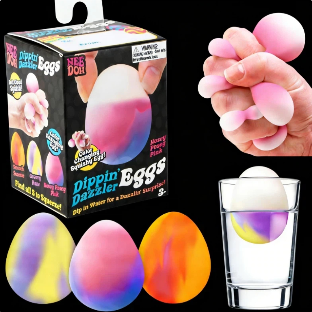 New Nee Doh Golden Egg Hunt Ga - Party Games Easter Egg reseña y precio