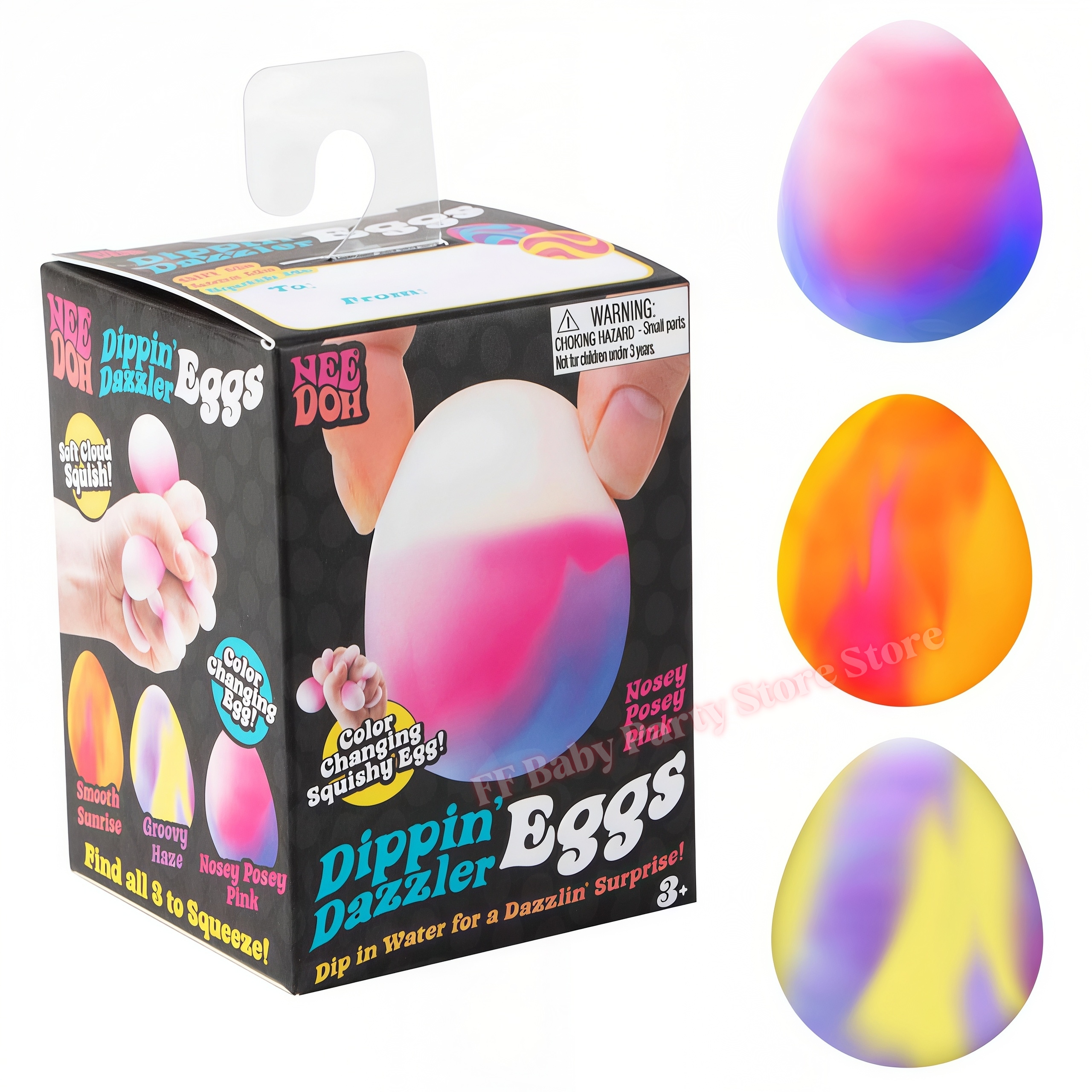 Needoh Golden Egg Hunt Game Bl - Party Games Easter Egg reseña y precio