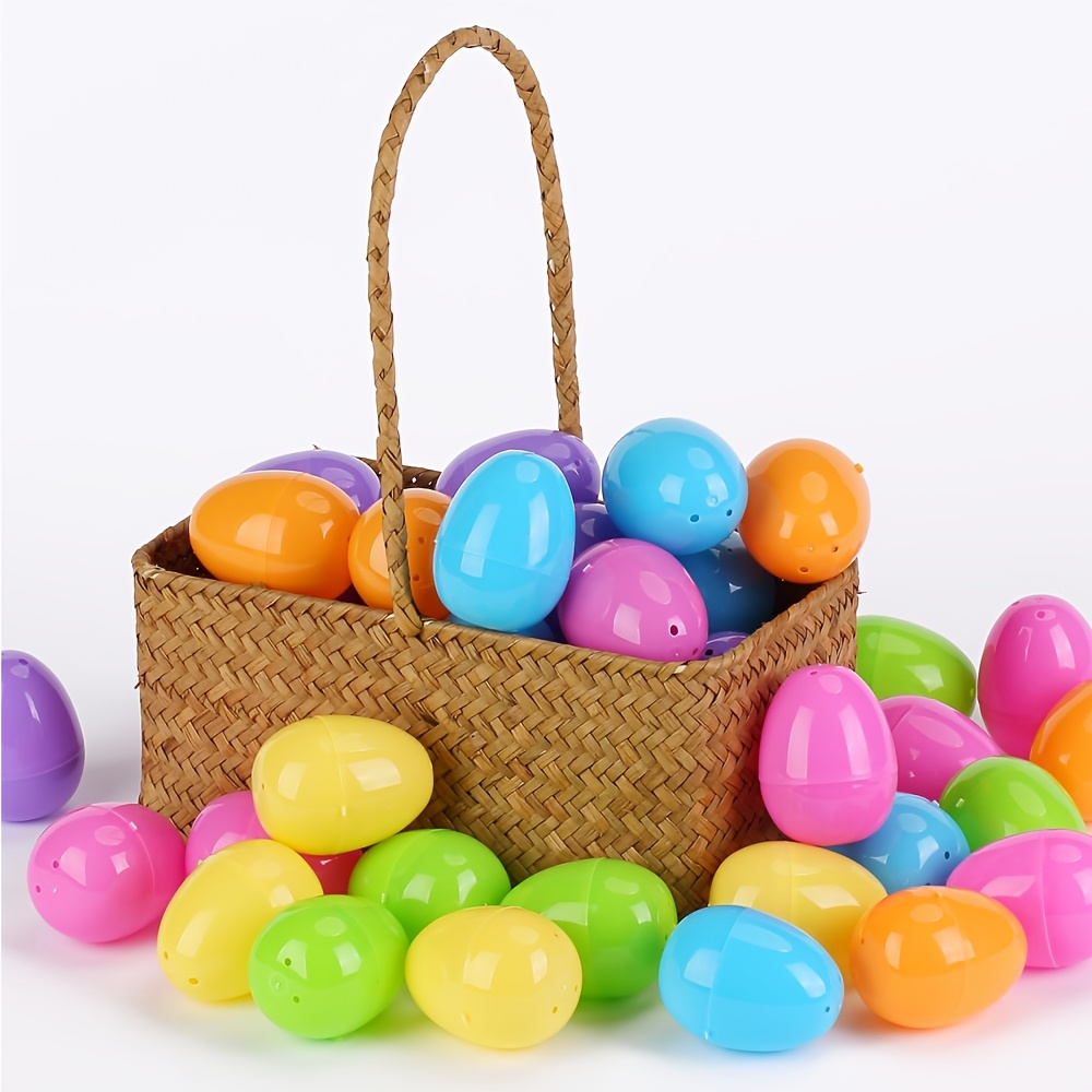 100PCS Plastic Easter Eggs Fil - Party Games Easter Egg reseña y precio