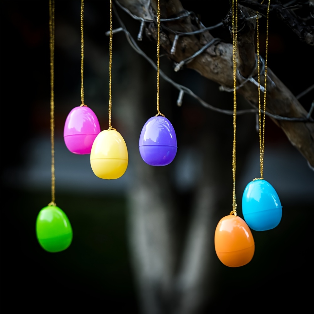 100PCS Plastic Easter Eggs Fil - Party Games Easter Egg reseña y precio