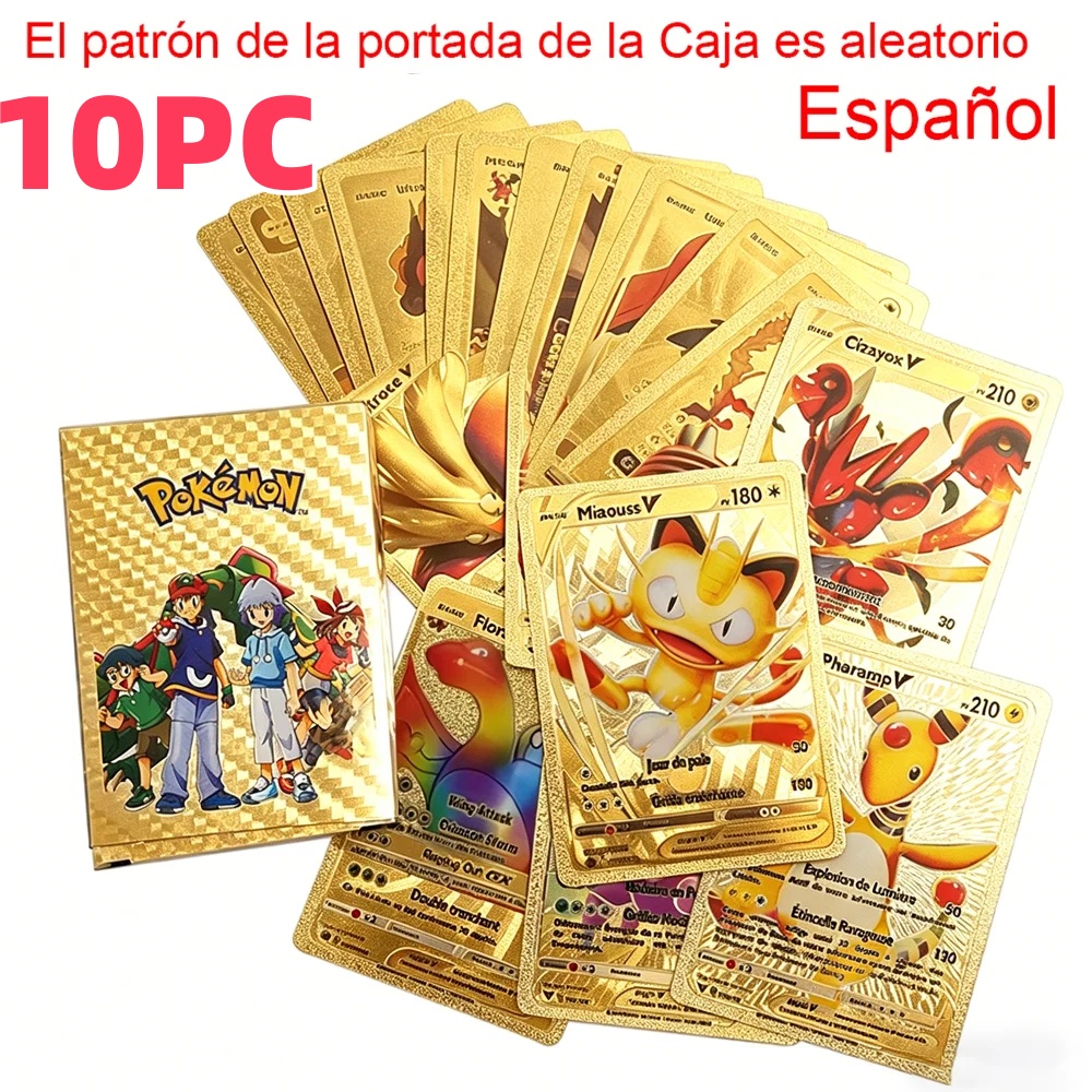 5/10PCS Pakemon Card Vmax GX G - Party Games Box reseña y precio
