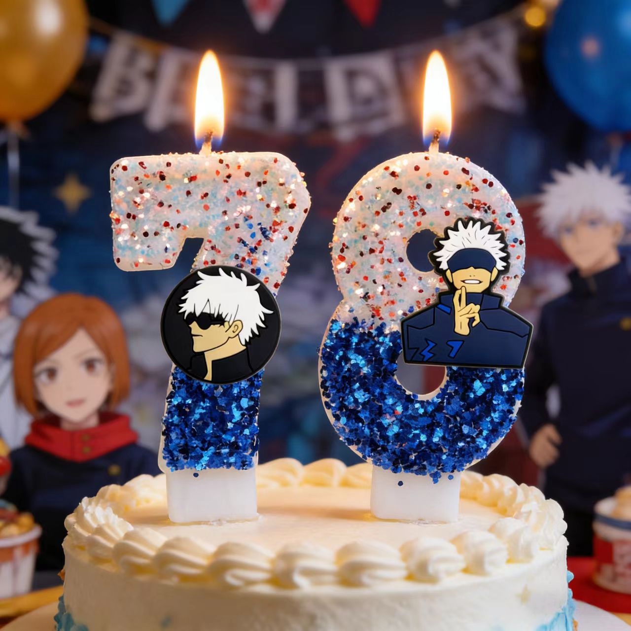 Cartoon Jujutsu Kaisen Theme C - Party Games Baby Shower reseña y precio