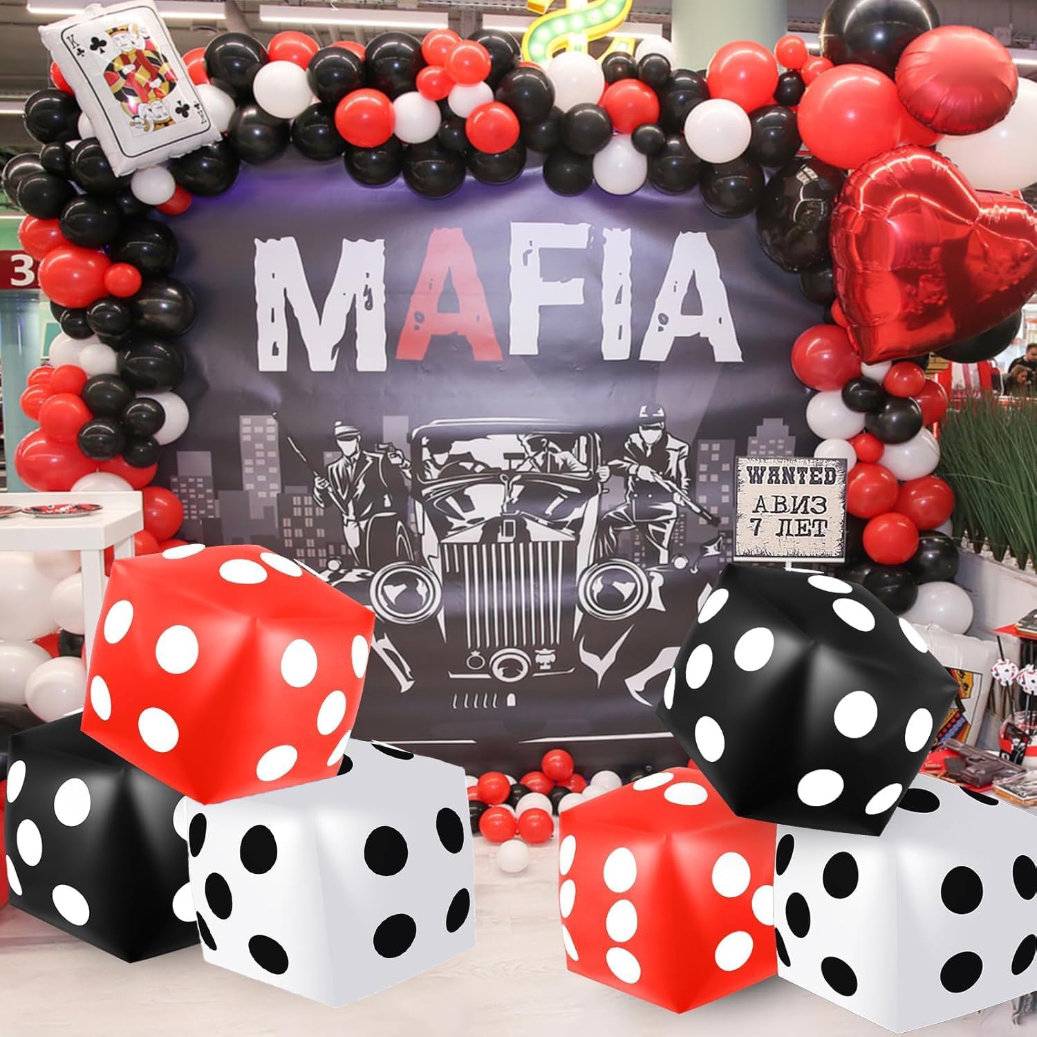 1-10pcs PVC Inflatable Dice fo - Party Games Entertainer reseña y precio