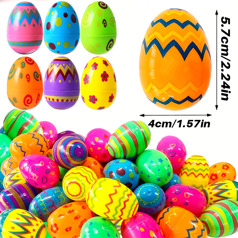 12/24PCS Golden Easter Eggs Pl - Party Games Easter Egg reseña y precio
