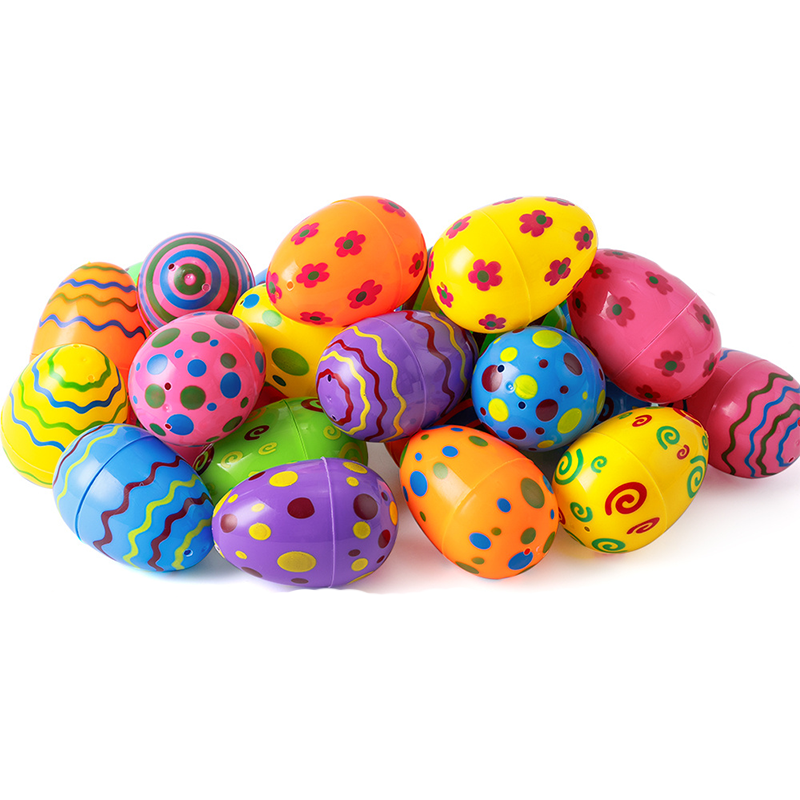 12/24PCS Golden Easter Eggs Pl - Party Games Easter Egg reseña y precio