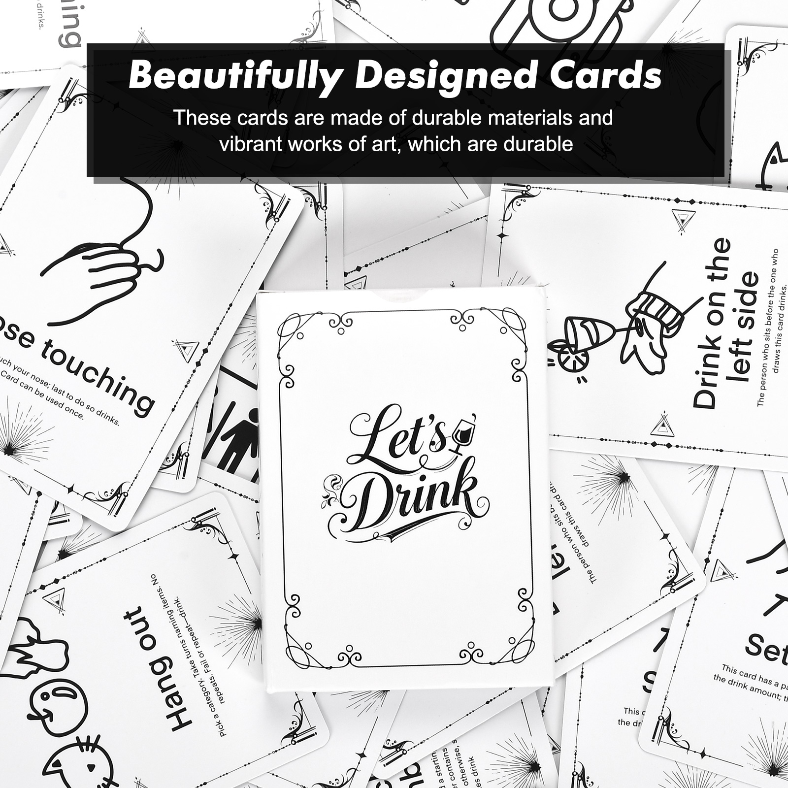 Adult Drinking Game Cards – 52 - Party Games College reseña y precio