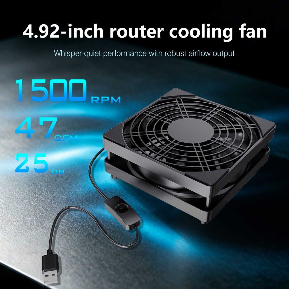 125mm USB Cooling Fan With On/ - Party Games On Switch reseña y precio
