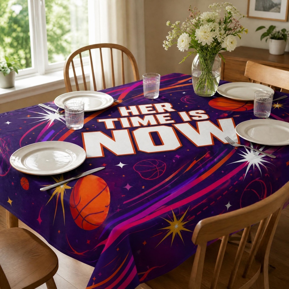 Basketball Tablecloth, Star Me - Party Games Girls Night reseña y precio