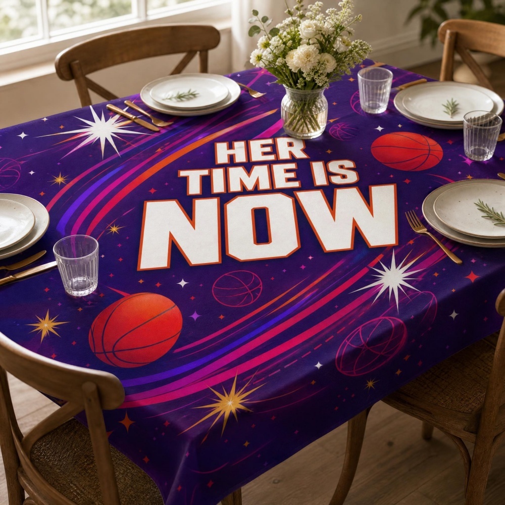 Basketball Tablecloth, Star Me - Party Games Girls Night reseña y precio