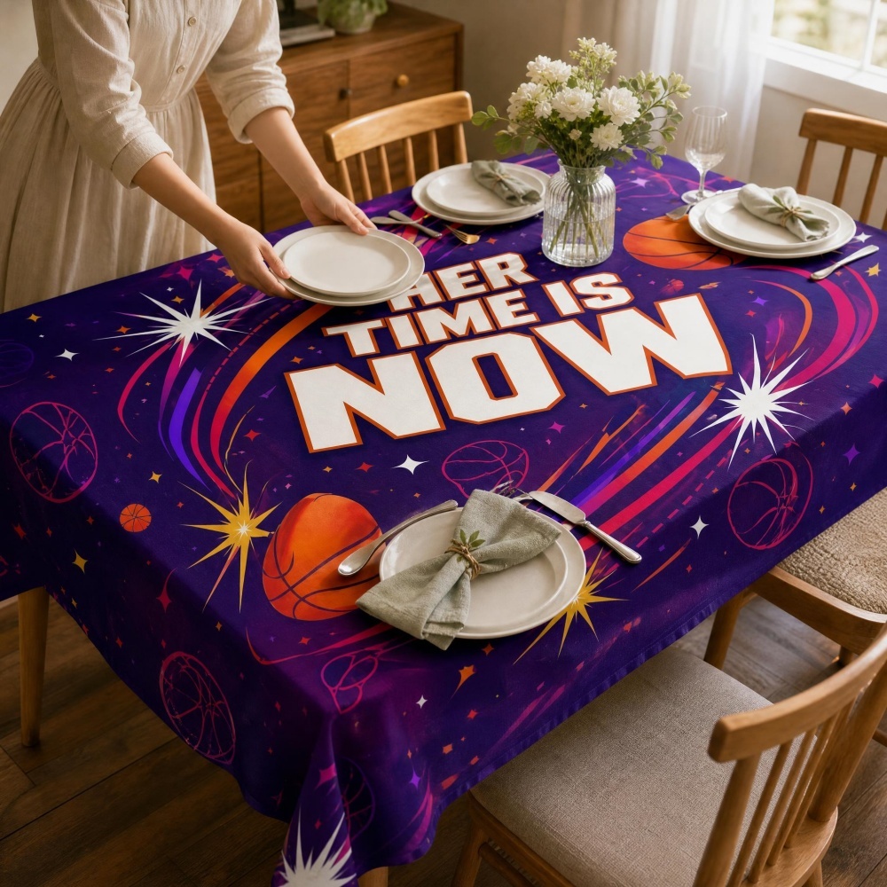 Basketball Tablecloth, Star Me - Party Games Girls Night reseña y precio