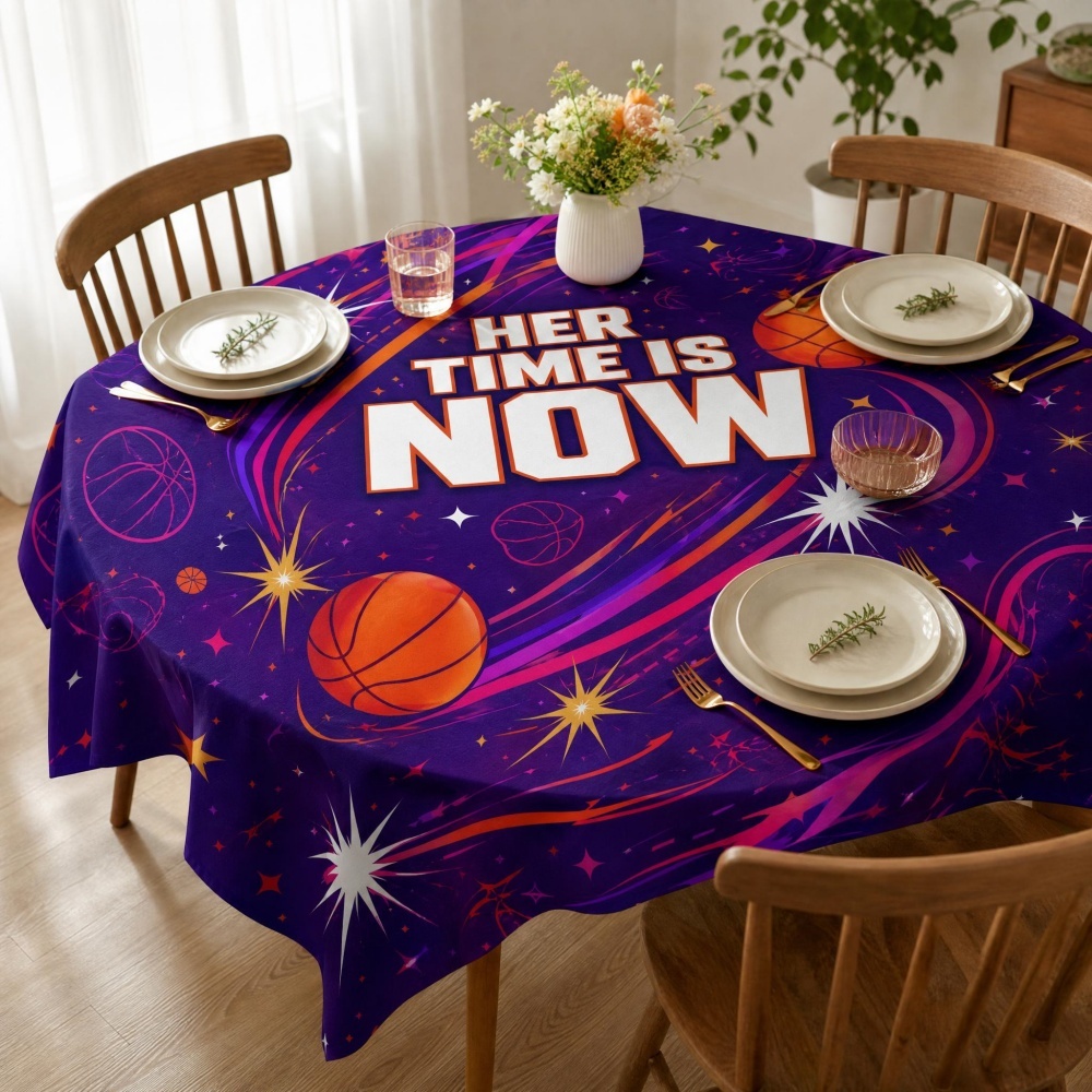 Basketball Tablecloth, Star Me - Party Games Girls Night reseña y precio