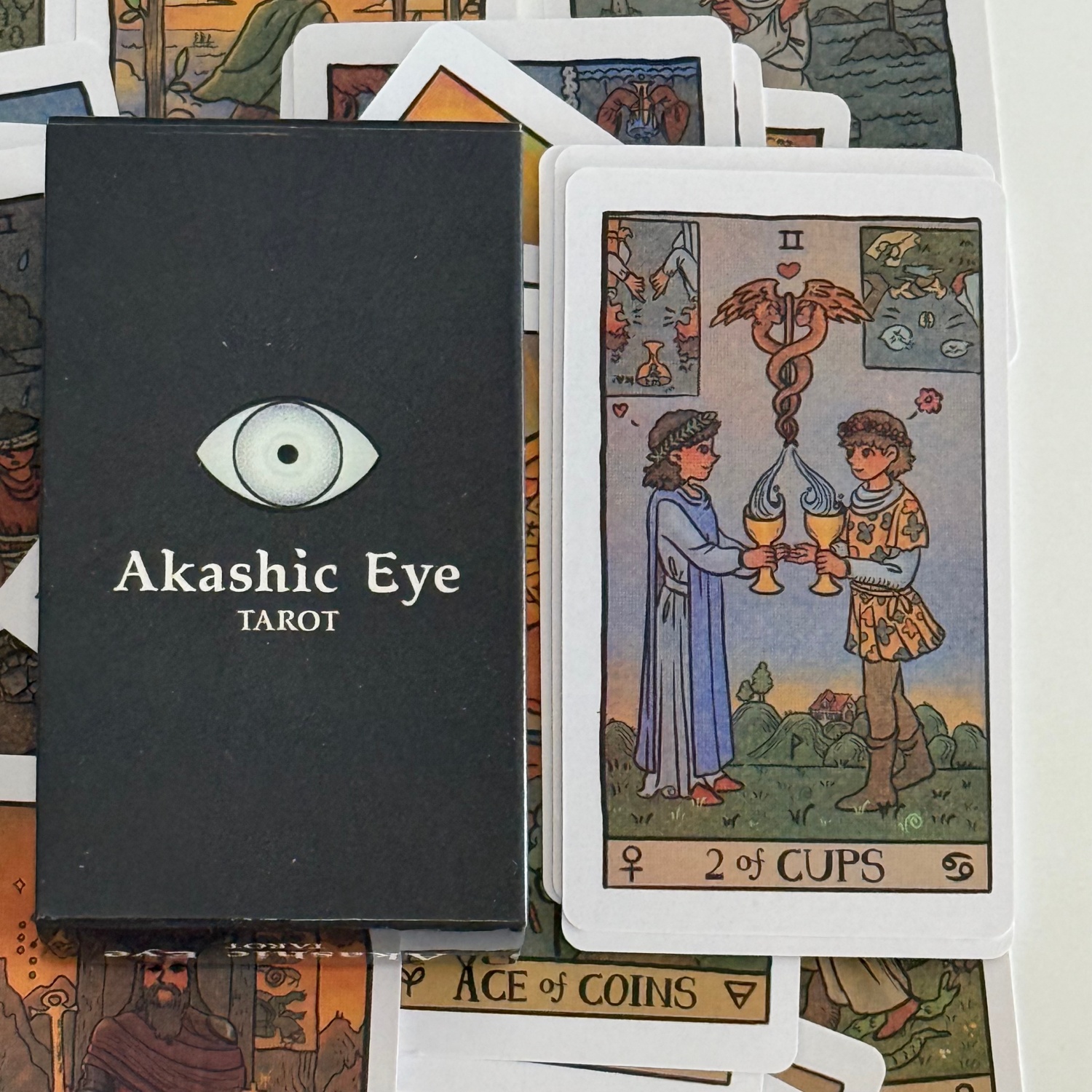 Akashic Eye Tarot Cards Deck 7 - Party Games Easy reseña y precio