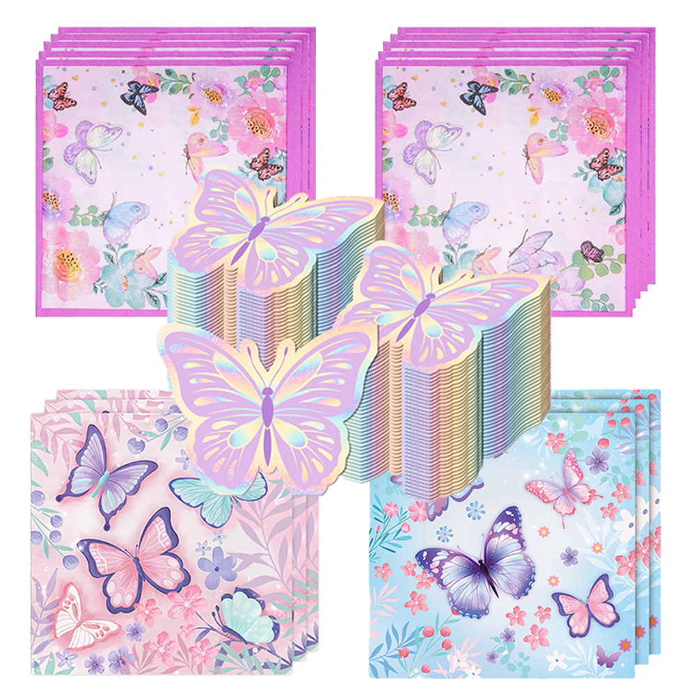 20/40/60Pcs Butterfly Shape Di - Party Games Baby Shower reseña y precio