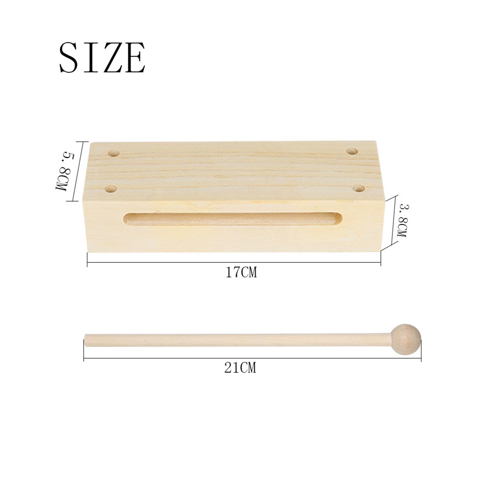 Wood Block Musical Instrument  - Party Games Easy reseña y precio