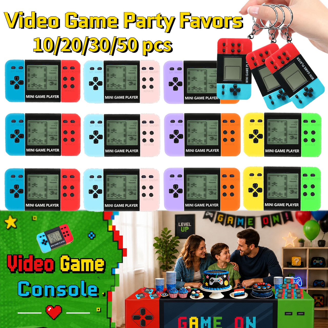 10-120pcs Kids Mini Handheld G - Party Games On Switch reseña y precio